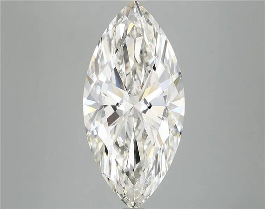 5.04ct Marquise Lab Grown Diamond (Colour G, Clarity VVS2, IGI Certified)