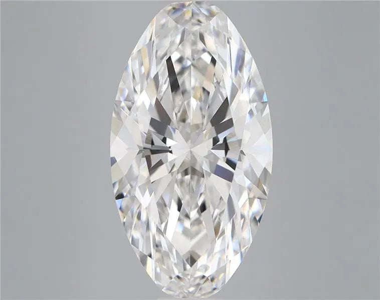 5.04ct Oval Lab Grown Diamond (Colour E, Clarity VVS2, IGI Certified)