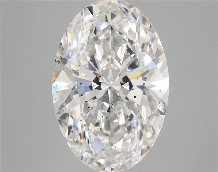 5.04ct Oval Lab Grown Diamond (Colour F, Clarity SI1, IGI Certified)