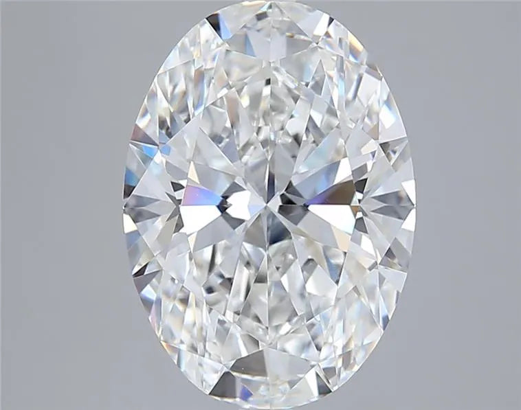5.04ct Oval Lab Grown Diamond (Colour F, Clarity VVS2, IGI Certified)