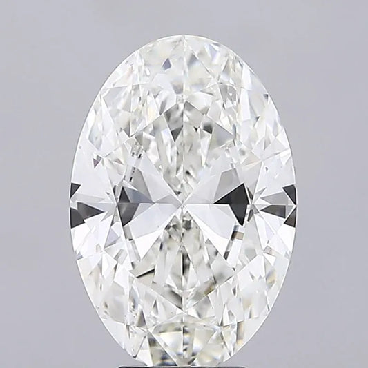 5.04ct Oval Lab Grown Diamond (Colour H, Clarity VS1, IGI Certified)