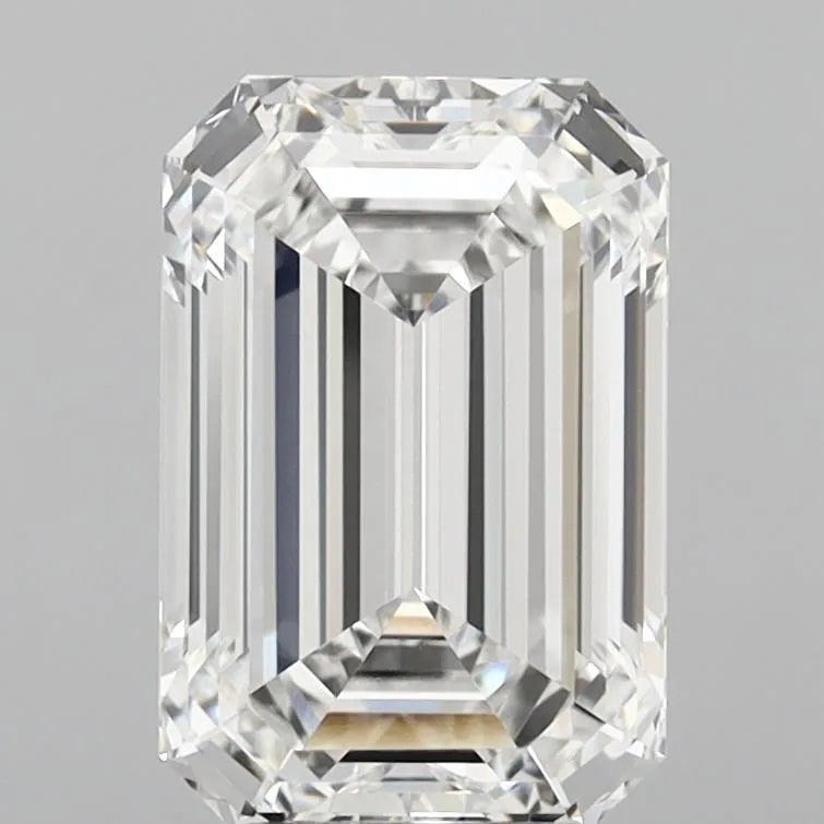 5.05ct Emerald Lab Grown Diamond (Colour E, Clarity VVS2, IGI Certified)