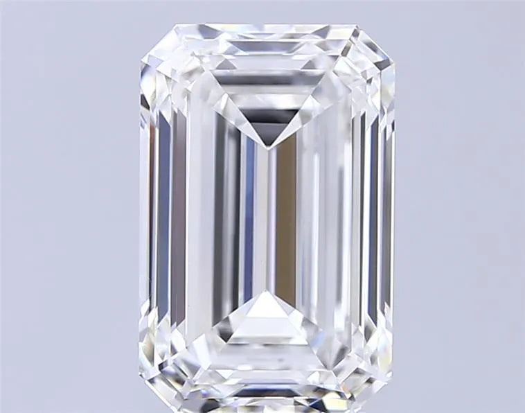 5.05ct Emerald Lab Grown Diamond (Colour F, Clarity VVS2, IGI Certified)