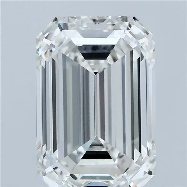 5.05ct Emerald Lab Grown Diamond (Colour F, Clarity VVS2, IGI Certified)
