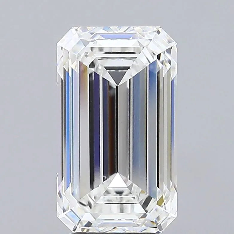 5.05ct Emerald Lab Grown Diamond (Colour F, Clarity VVS2, IGI Certified)