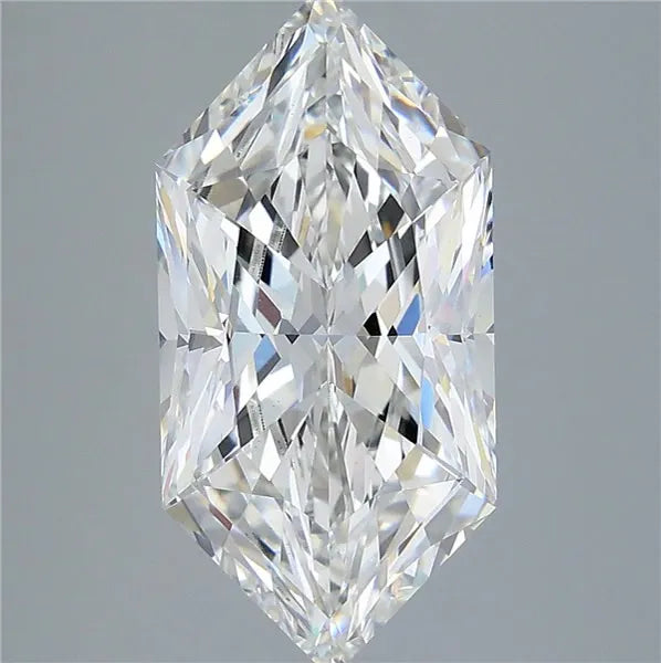 5.05ct Hexagonal Lab Grown Diamond (Colour E, Clarity VVS2, IGI Certified)