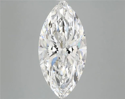 5.05ct Marquise Lab Grown Diamond (Colour E, Clarity SI1, IGI Certified)