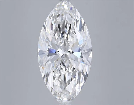5.05ct Marquise Lab Grown Diamond (Colour F, Clarity VS1, IGI Certified)