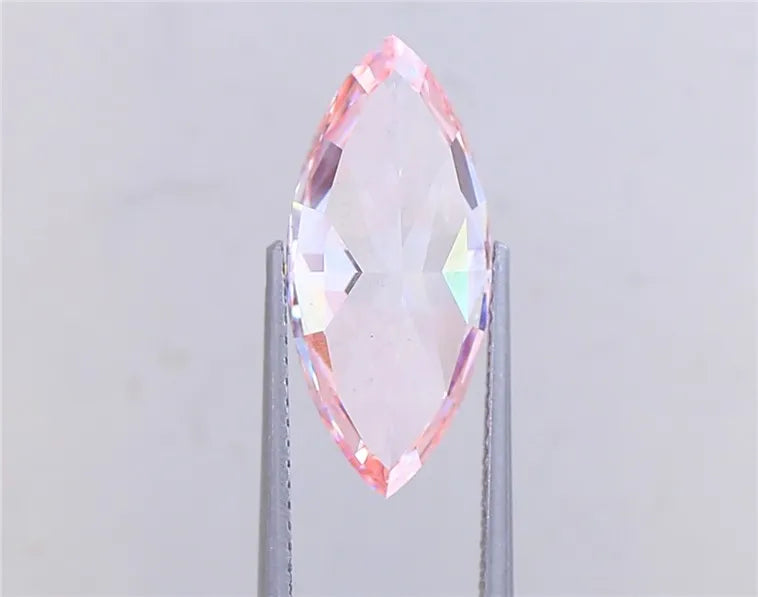 5.05ct Marquise Lab Grown Diamond (Colour Fancy Intense Pink, Clarity VS2, IGI Certified)