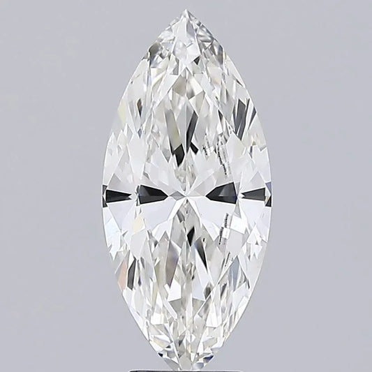 5.05ct Marquise Lab Grown Diamond (Colour G, Clarity VVS2, IGI Certified)