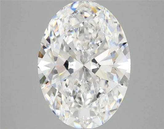 5.05ct Oval Lab Grown Diamond (Colour D, Clarity VS1, IGI Certified)