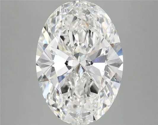5.05ct Oval Lab Grown Diamond (Colour E, Clarity VS1, IGI Certified)