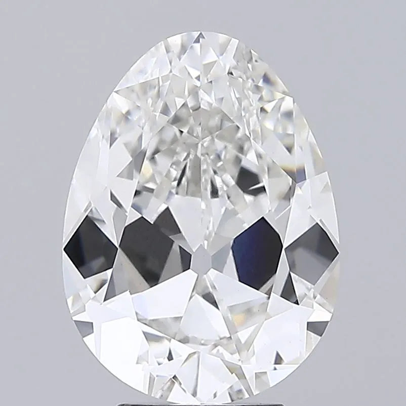 5.05ct Pear Lab Grown Diamond (Colour F, Clarity VVS2, IGI Certified)