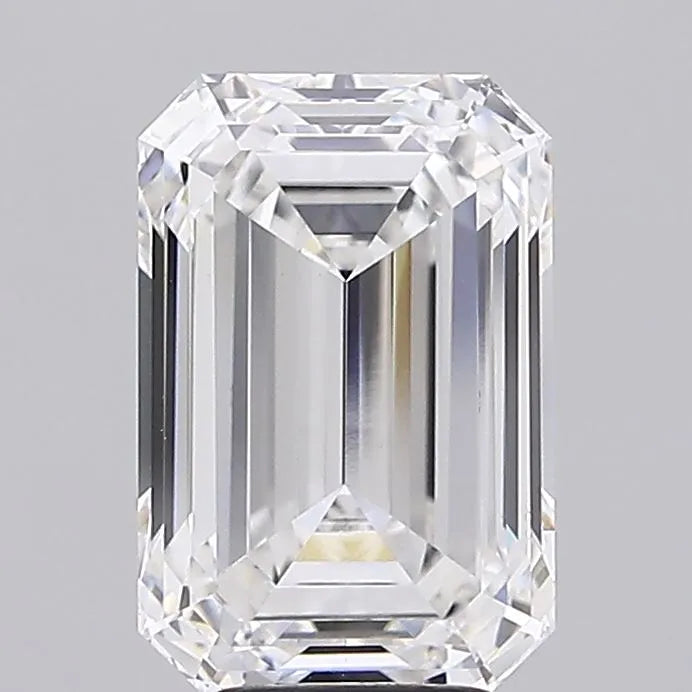 5.06ct Emerald Lab Grown Diamond (Colour F, Clarity VVS2, IGI Certified)
