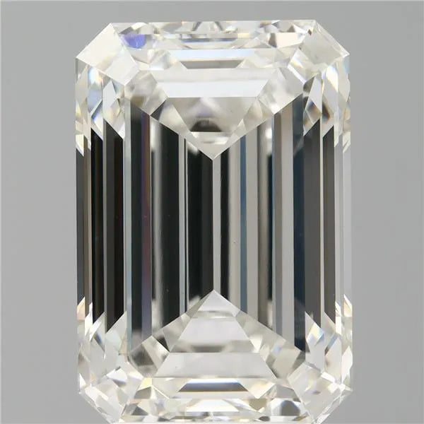 5.06ct Emerald Lab Grown Diamond (Colour G, Clarity VVS2, IGI Certified)