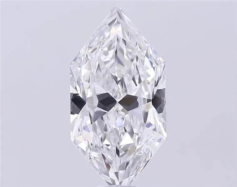5.06ct Hexagonal Lab Grown Diamond (Colour E, Clarity VVS2, IGI Certified)