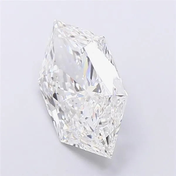5.06ct Hexagonal Lab Grown Diamond (Colour F, Clarity VVS2, IGI Certified)