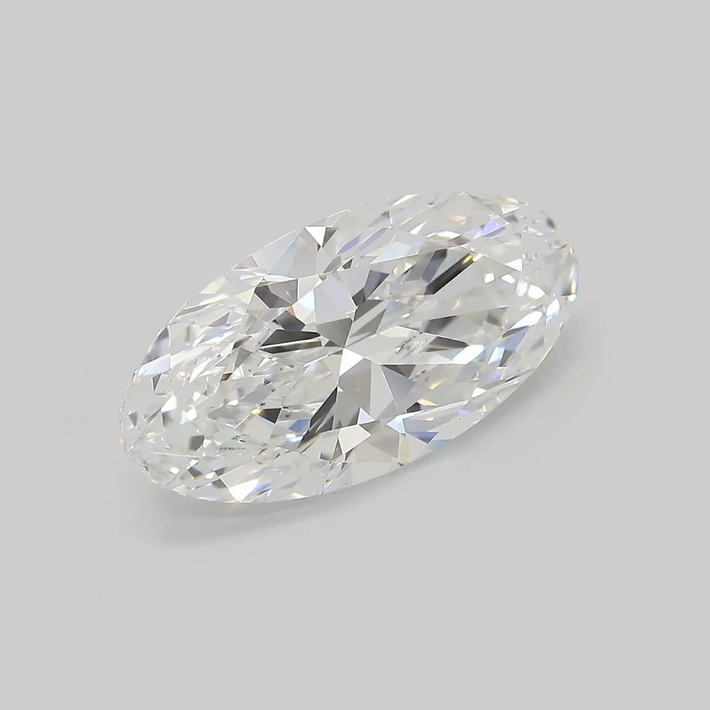 5.06ct Oval Lab Grown Diamond (Colour E, Clarity VVS2, IGI Certified)