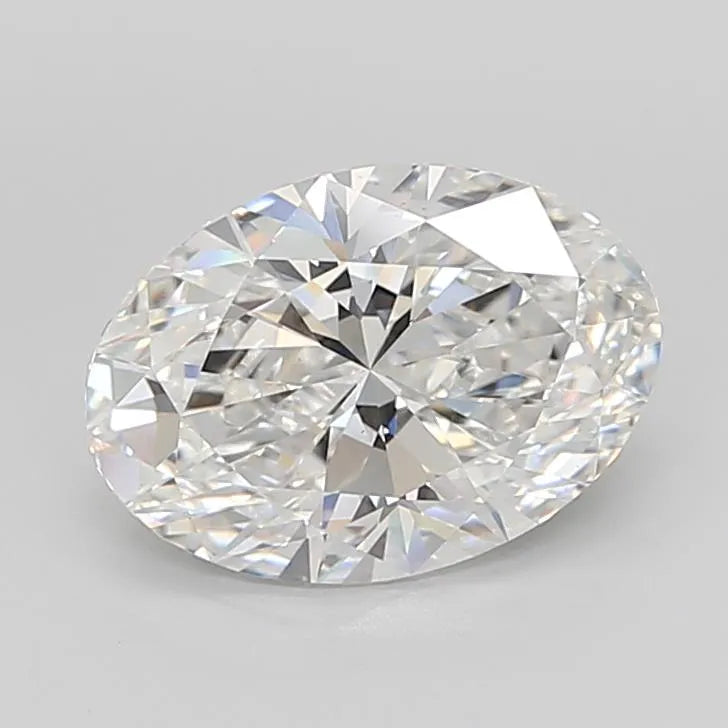 5.06ct Oval Lab Grown Diamond (Colour F, Clarity VVS2, IGI Certified)