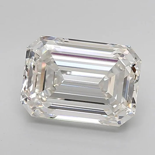 5.07ct Emerald Lab Grown Diamond (Colour G, Clarity VVS2, IGI Certified)
