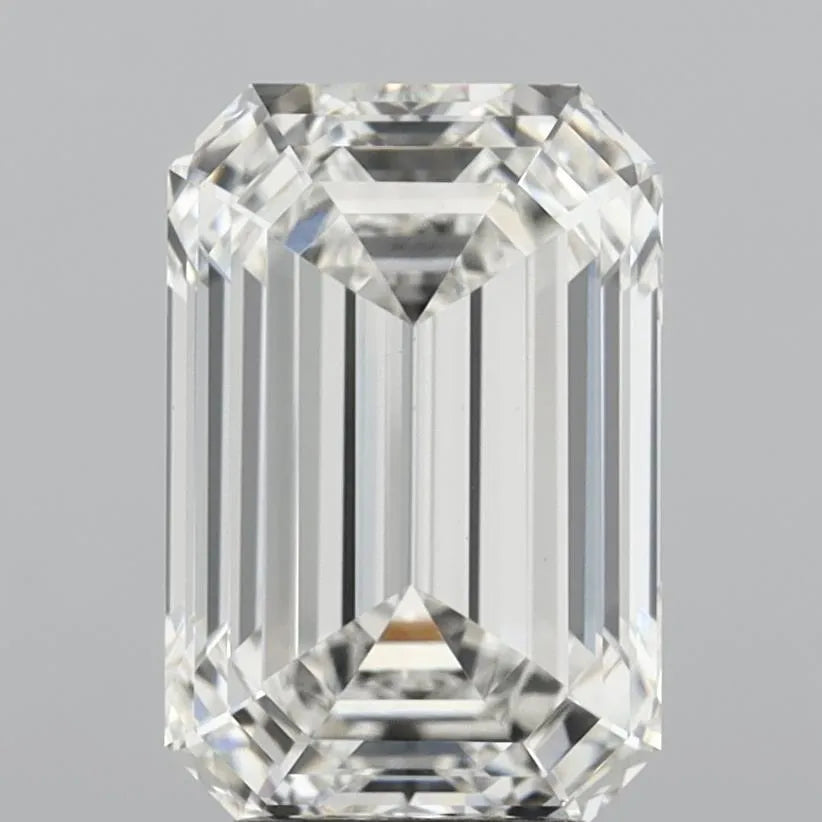 5.07ct Emerald Lab Grown Diamond (Colour G, Clarity VVS2, IGI Certified)
