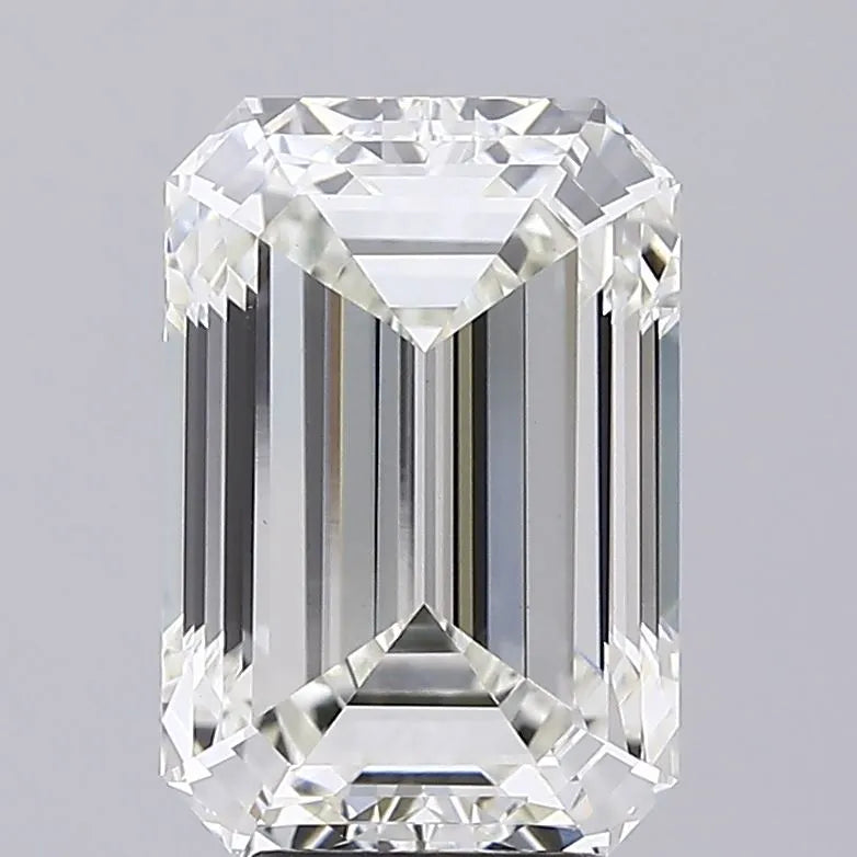5.07ct Emerald Lab Grown Diamond (Colour G, Clarity VVS2, IGI Certified)
