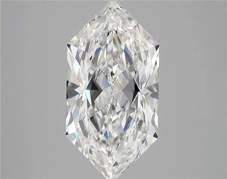 5.07ct Hexagonal Lab Grown Diamond (Colour E, Clarity VS2, IGI Certified)