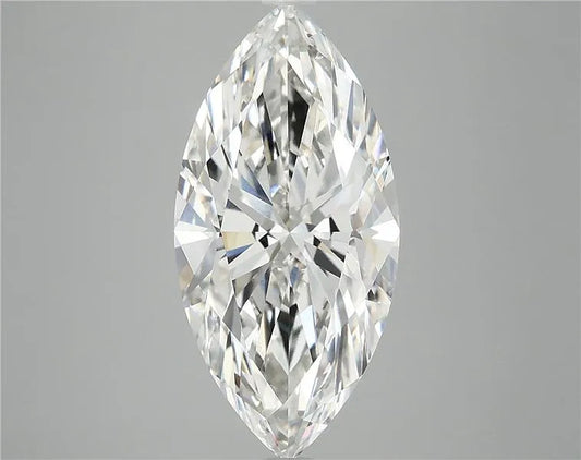 5.07ct Marquise Lab Grown Diamond (Colour G, Clarity VVS2, IGI Certified)