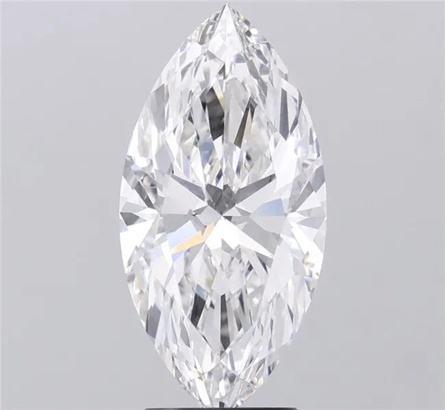 5.07ct Marquise Lab Grown Diamond (Colour G, Clarity VVS2, IGI Certified)