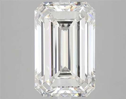 5.08ct Emerald Lab Grown Diamond (Colour E, Clarity IF, IGI Certified)