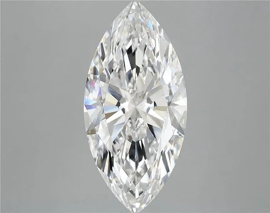 5.08ct Marquise Lab Grown Diamond (Colour E, Clarity VVS2, IGI Certified)