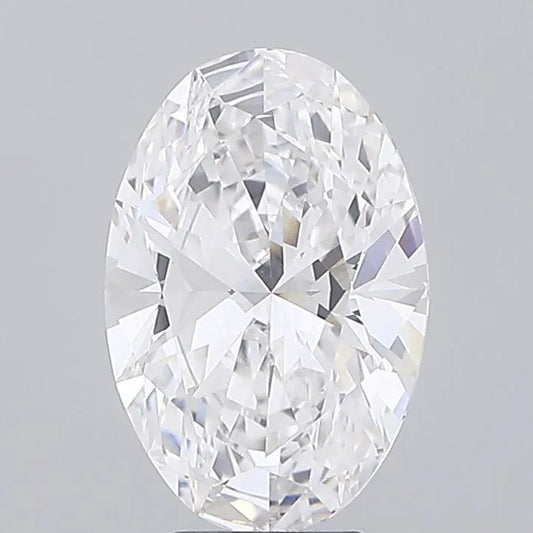 5.08ct Oval Lab Grown Diamond (Colour E, Clarity VVS2, IGI Certified)
