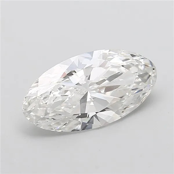 5.08ct Oval Lab Grown Diamond (Colour F, Clarity VVS2, IGI Certified)