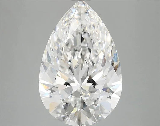 5.08ct Pear Lab Grown Diamond (Colour E, Clarity VVS2, IGI Certified)