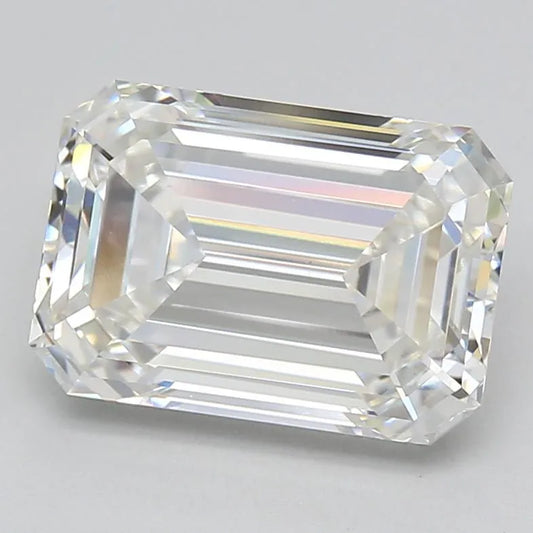 5.09ct Emerald Lab Grown Diamond (Colour G, Clarity VVS2, IGI Certified)
