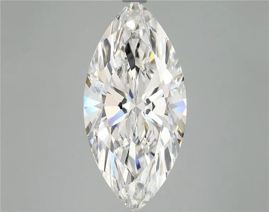 5.09ct Marquise Lab Grown Diamond (Colour F, Clarity VS2, IGI Certified)