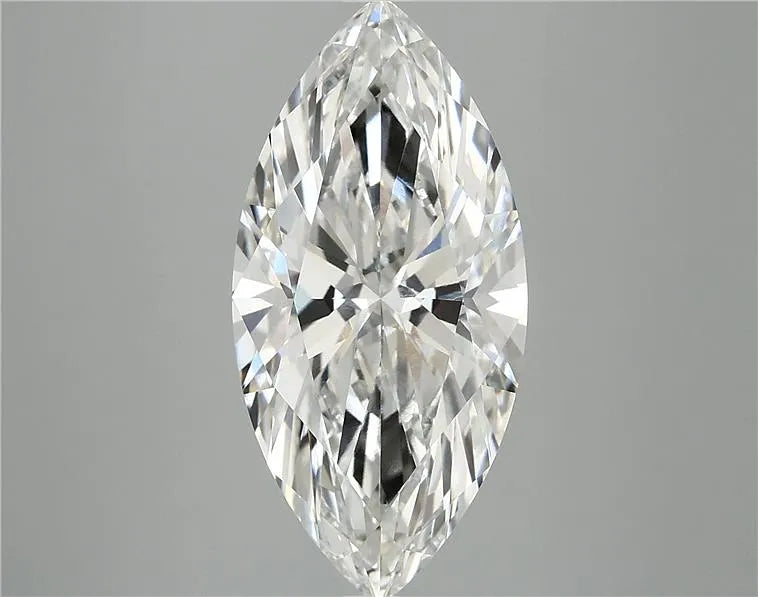 5.09ct Marquise Lab Grown Diamond (Colour G, Clarity VVS2, IGI Certified)