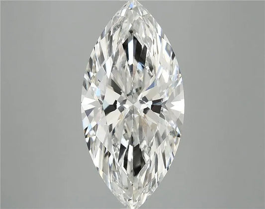 5.09ct Marquise Lab Grown Diamond (Colour G, Clarity VVS2, IGI Certified)