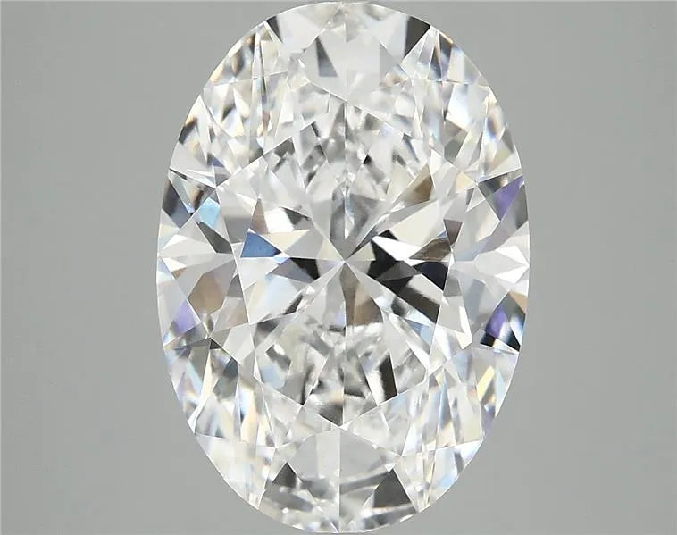 5.09ct Oval Lab Grown Diamond (Colour D, Clarity VVS2, IGI Certified)