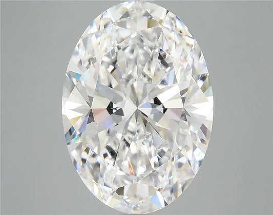5.09ct Oval Lab Grown Diamond (Colour E, Clarity VS1, IGI Certified)