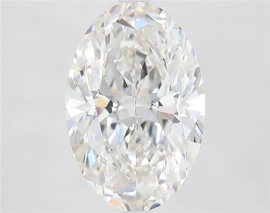 5.09ct Oval Lab Grown Diamond (Colour F, Clarity VVS2, IGI Certified)
