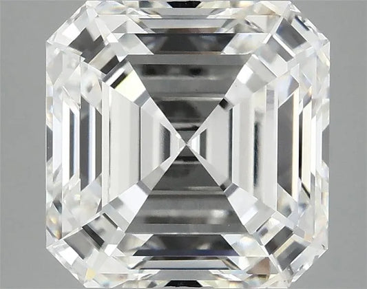 5.10ct Asscher Lab Grown Diamond (Colour F, Clarity VVS2, IGI Certified)