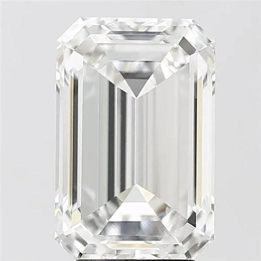 5.10ct Emerald Lab Grown Diamond (Colour F, Clarity VVS1, IGI Certified)