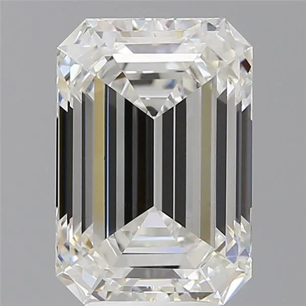 5.10ct Emerald Lab Grown Diamond (Colour F, Clarity VVS2, IGI Certified)