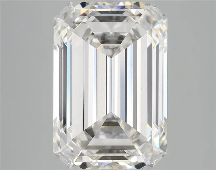5.10ct Emerald Lab Grown Diamond (Colour F, Clarity VVS2, IGI Certified)