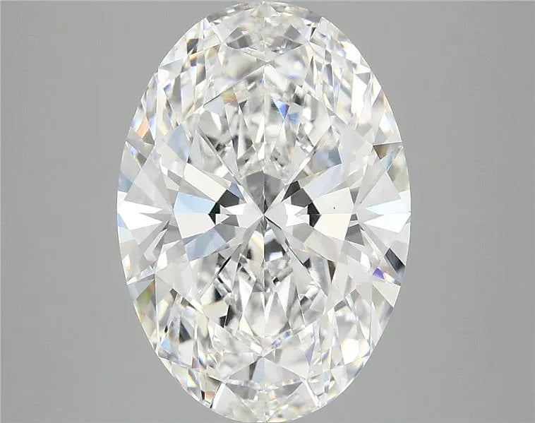 5.10ct Oval Lab Grown Diamond (Colour E, Clarity VS1, IGI Certified)
