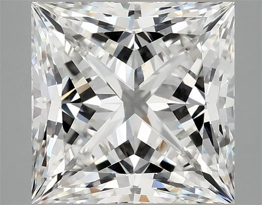 5.10ct Princess Lab Grown Diamond (Colour G, Clarity VVS2, IGI Certified)