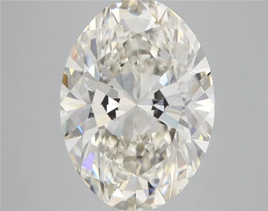 5.11ct Oval Lab Grown Diamond (Colour I, Clarity VS2, IGI Certified)