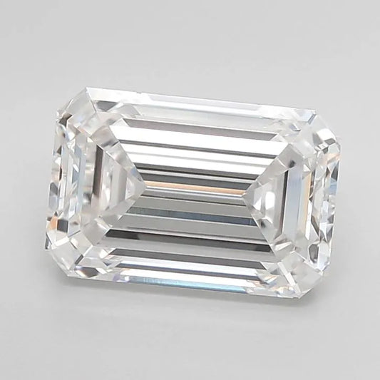 5.12ct Emerald Lab Grown Diamond (Colour E, Clarity VVS2, IGI Certified)