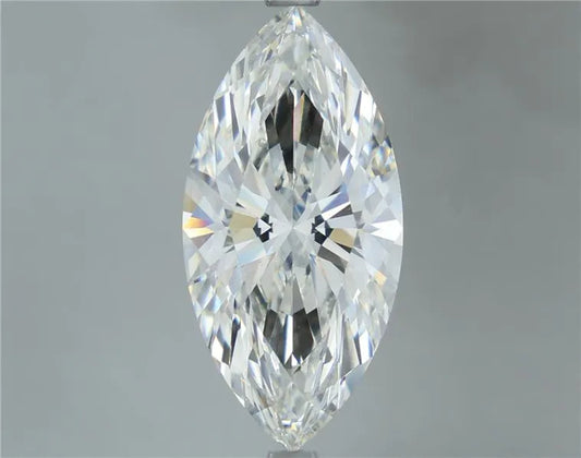 5.12ct Marquise Lab Grown Diamond (Colour G, Clarity VS1, Cut EX, IGI Certified)